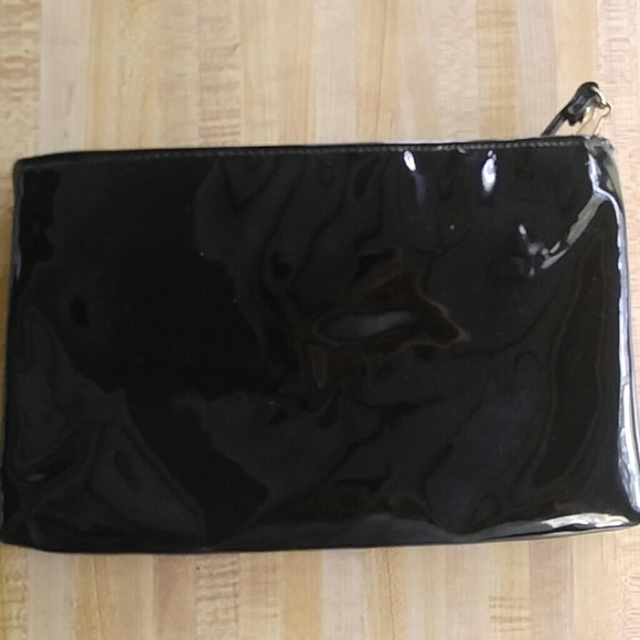 **2 for $25** Black Patent Clutch Purse - Picture 4 of 6